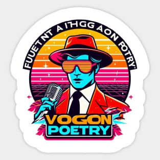 Vogon Poetry Sticker